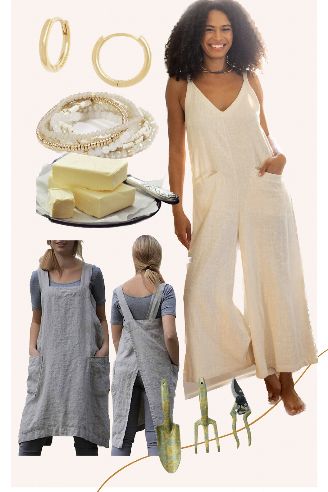 Lauren Self asked me to style her for “churning butter in her garden” so I figured I would set you up with a home maker starter kit 🧈🪴 

#LTKhome #LTKfamily #LTKSeasonal