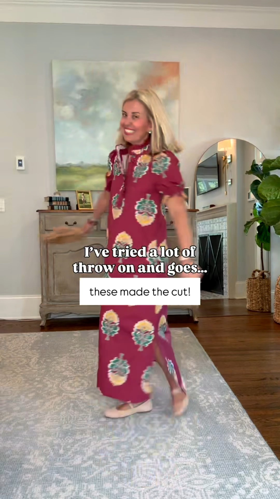 I’ve tried a lot of throw on and go looks….these made the cut! 
Sizing:
Black check - xs 
Spanx Tee - xs
Spanx Pants - small petite
Spanx Dress - small
Boden Dress - 2
Avara Dress - small 

*code WXNW at Boden

#LTKdayinmylife #LTKootd #LTKmomlife