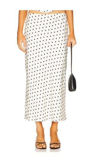 Runaway The Label Karlita Midi Skirt in White. - size M | Revolve Clothing (Global)
