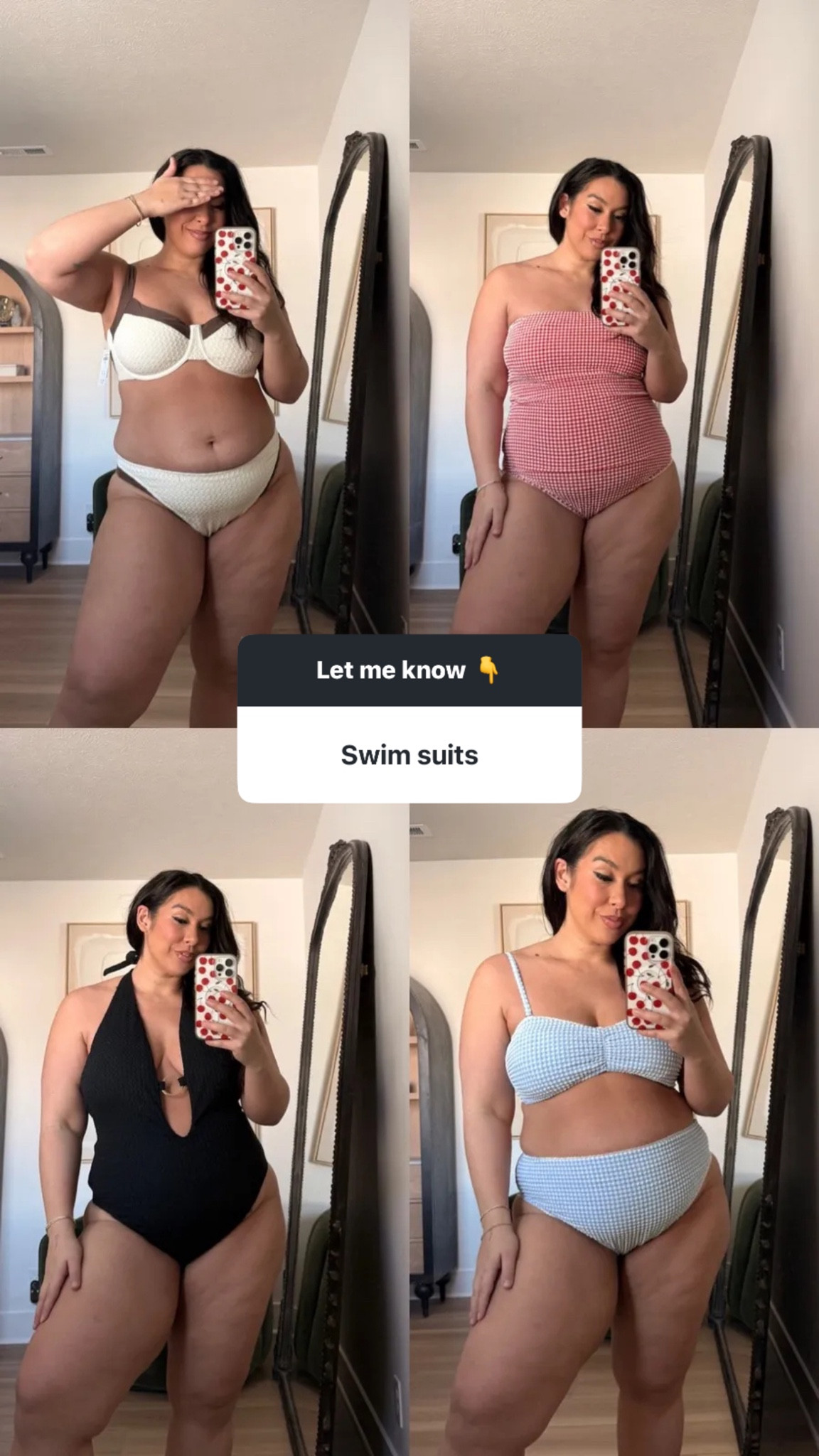 Midsize swimsuits!
-
-
-
Midsize fashion, swimsuit, swimwear, ootd, beach outfits, vacation swim, two piece swim, one piece swimwear

#LTKSwim #LTKMidsize #LTKTravel