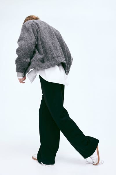 High-waist Dress Pants - Black - Ladies | H&M US | H&M (US + CA)