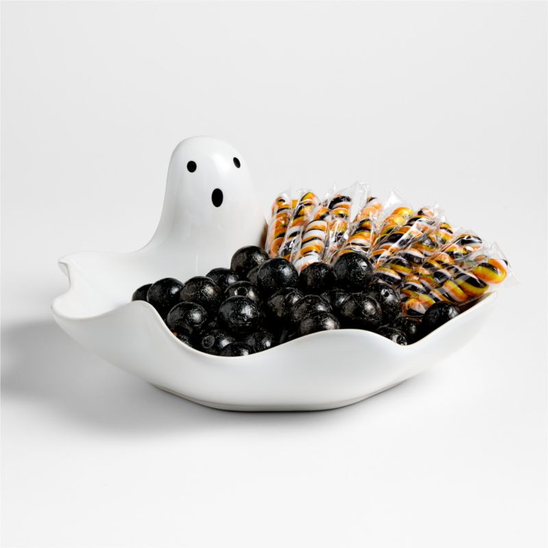 Ghost Stoneware Candy Bowl + Reviews | Crate & Barrel | Crate & Barrel