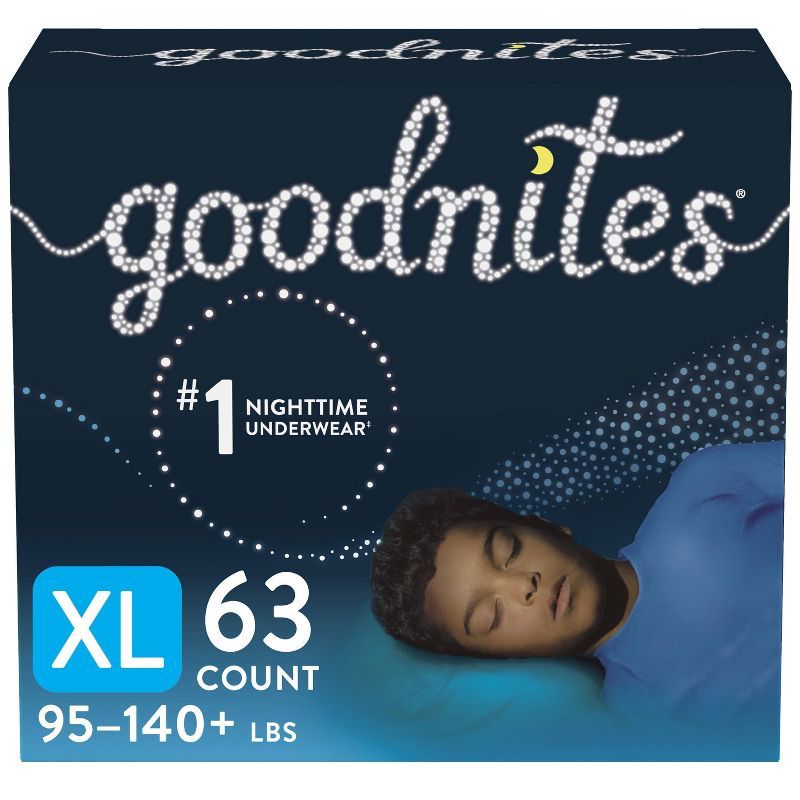 GoodNites Boys' Nighttime Bedwetting Underwear - (Select Size and Count) | Target