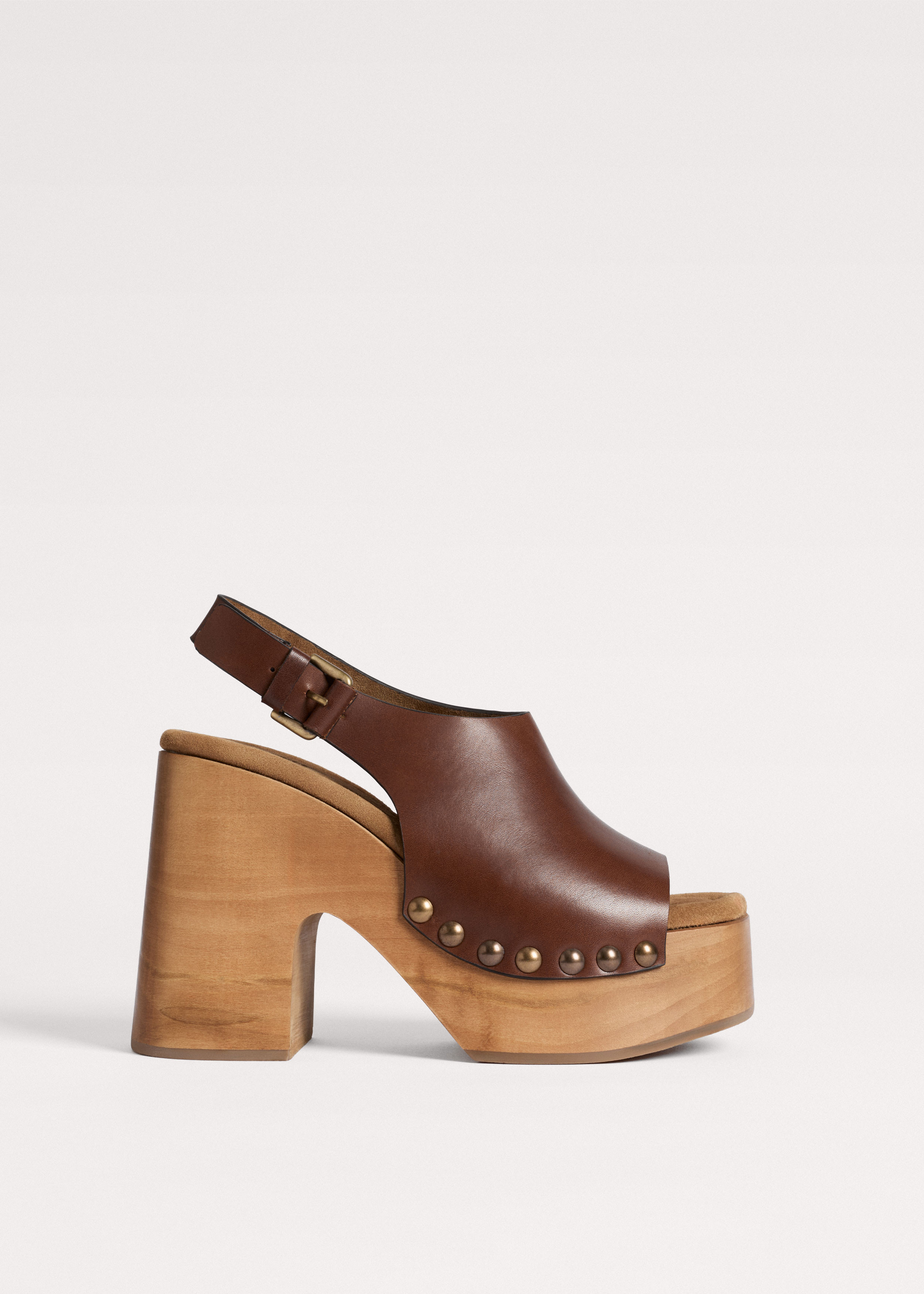 High Front Clog Italian Leather | ME+EM US