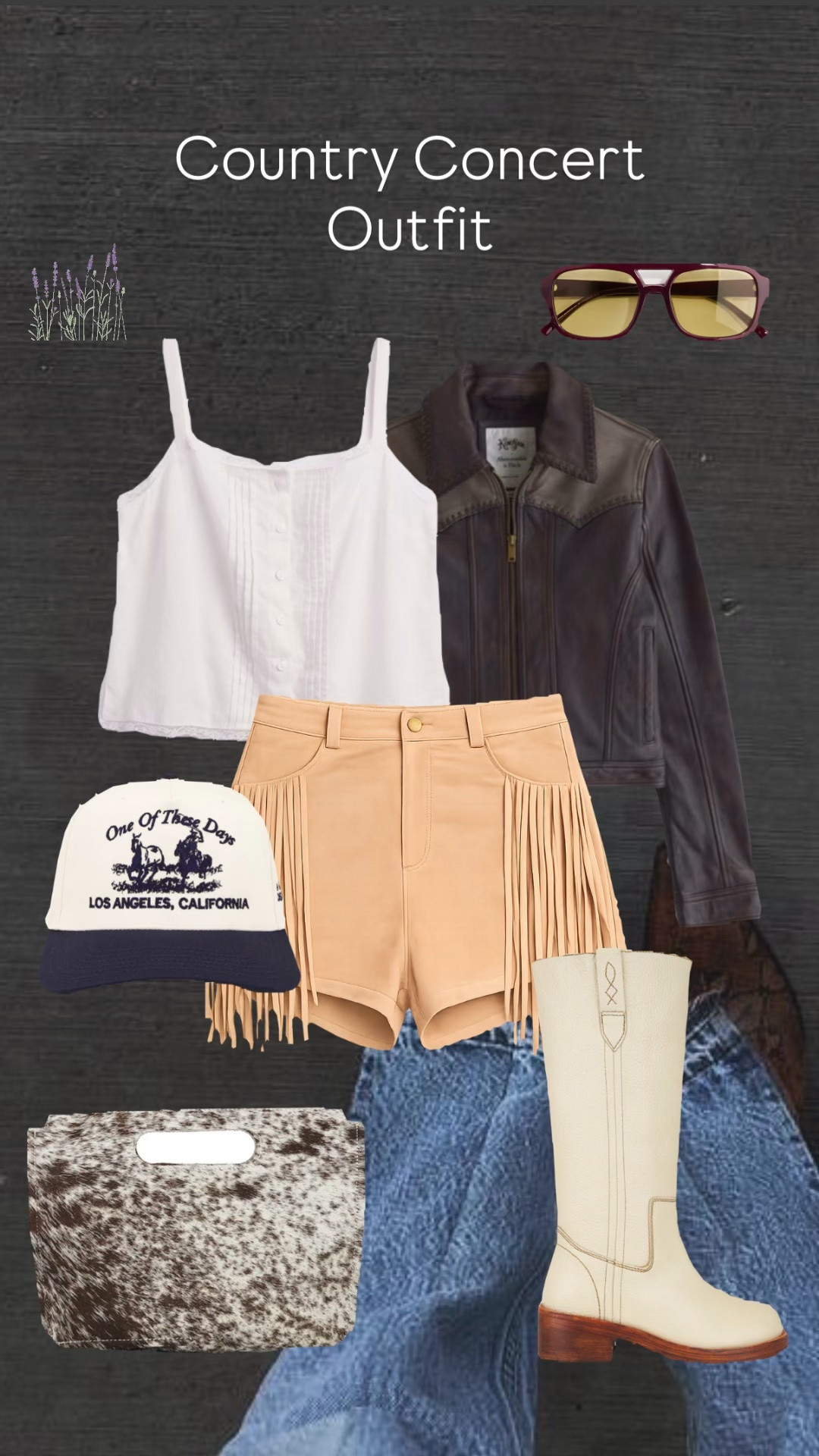 Western summer concert outfit idea 


effortless everyday style, neutral basics, comfy chic, casual cool girl outfits, affordable fashion finds, capsule wardrobe staples, mom style, elevated basics, denim shorts, sandals, linen vibes, weekend outfits, vacation style, coastal casual, trendy summer looks, Amazon finds, boutique style, daily outfit ideas #LTK #LTKStyle #summerfashion #ootd #momstyle #capsulewardrobe