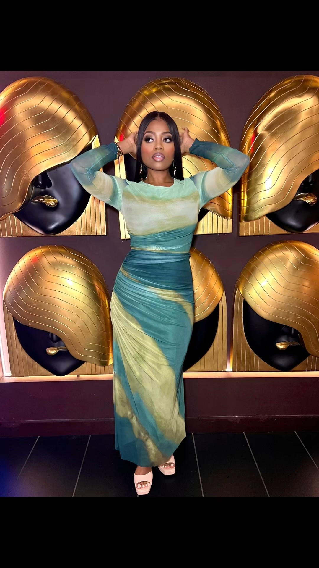 I got so many compliments on this dress I wore for my birthday dinner. I’m 5’4, 157lbs wearing a size M. 

#LTKdayinmylife #LTKootd #LTKMidsize