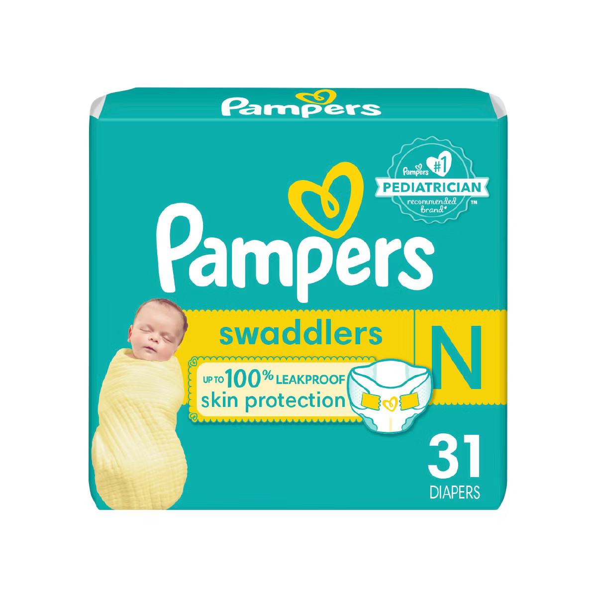 Pampers Swaddlers Active Baby Diapers - (Select Size and Count) | Target