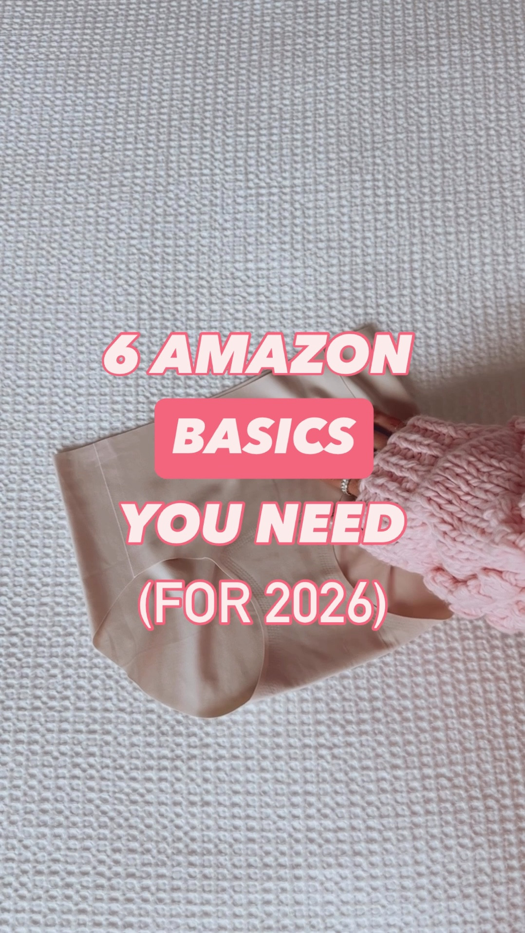 6 Basics You Need for 2026 

Amazon basics 

#LTKHoliday #LTKSaleAlert #LTKFindsUnder50