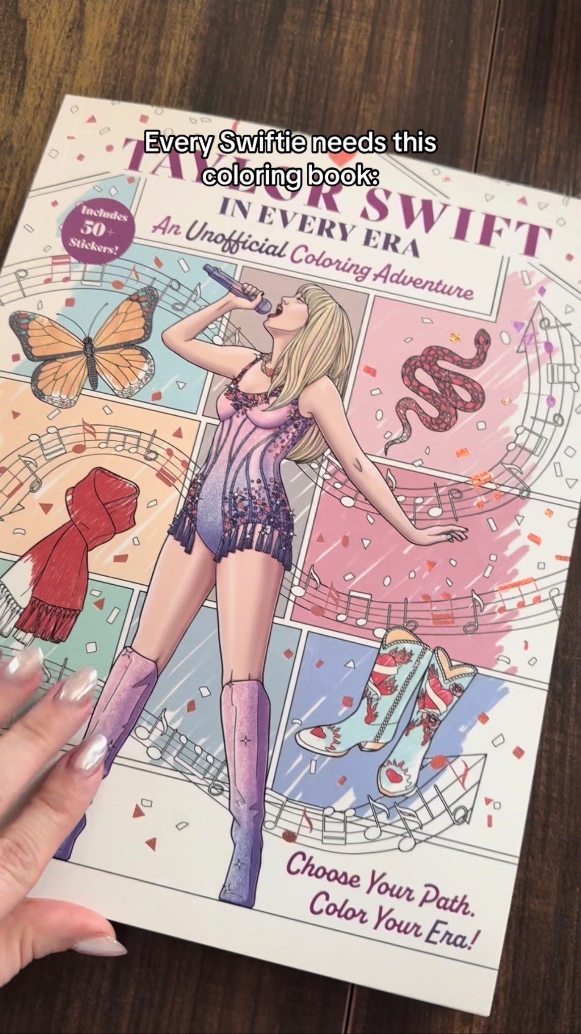 POV: you’re a Swiftie who needs a little creative therapy between album replays 🎨✨ The Taylor Swift in Every Era Coloring Book lets you relive every iconic era while adding your own colorful twist.

#swiftie #taylorswift #coloringbook #creativehobby #fandomfun

#LTKootd #LTKdayinmylife #LTKgrwm