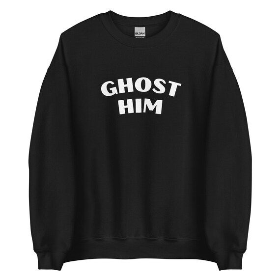 Ghost Him Sweatshirt, Halloween Sweatshirt, Ghost Sweatshirt, Halloween Shirt | Etsy (US)