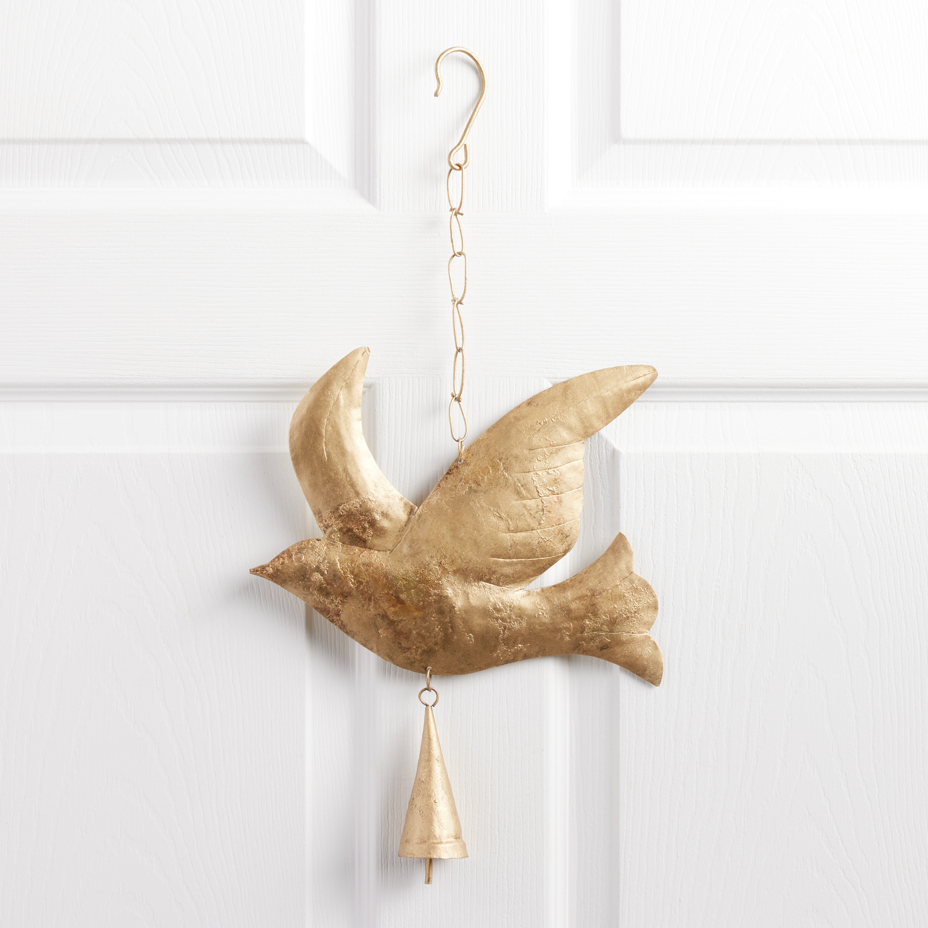 Gold Metal Dove Hanging Decor | World Market