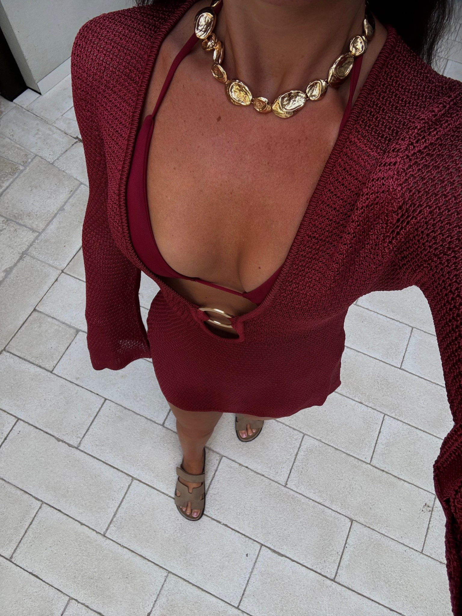 I wear a size M in bikini & dress x

Swimwear, beachwear, beach dress, holiday outfits, summer outfits, summer holiday, bikini, crochet dress, sandals, Monday swimwearr

#LTKsummer #LTKswimwear #LTKstyletip