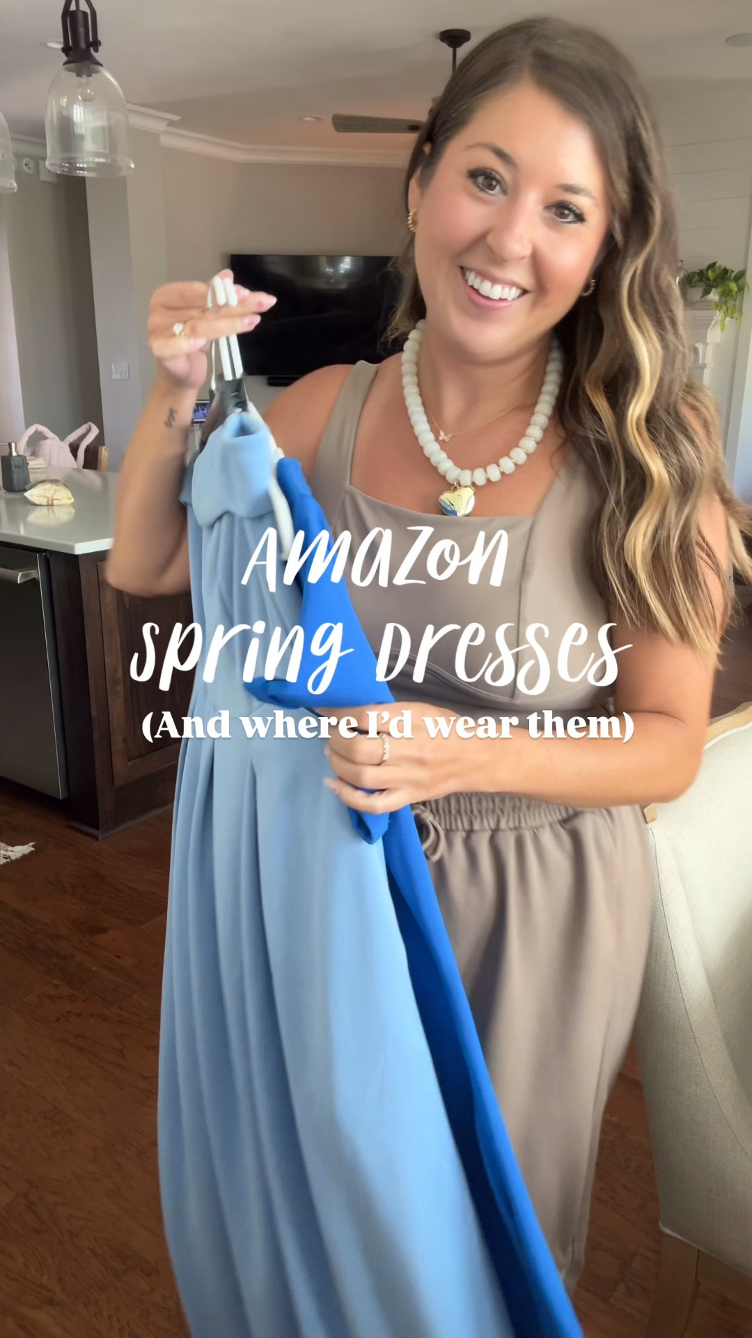 Spring dresses, vacation dress, casual workwear, wedding guest dress 

Wearing mediums
