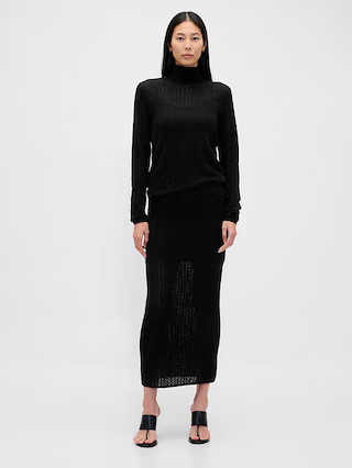 Pointelle Maxi Skirt | Gap (US)