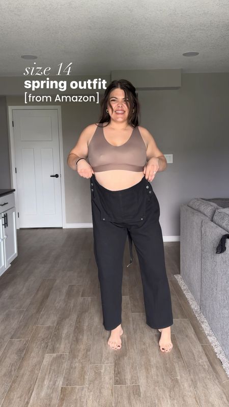 Overalls but make it cute for the midsize cuties with a tummy!! These are all designer inspired (free people) pieces from Amazon!

Overalls size XL
Lace shirt size l
Bra + high waisted undies Harper Wilde size xl code erica15
Boots from dsw but found similar on Amazon
Cap sleeve top target but found similar on Amazon size large 

Follow for more thick tummy, mom friendly outfits 🤍 

Midsize outfit, spring outfit, mom outfit, teacher outfit, Amazon outfit


#LTKfindsunder100 #LTKmidsize #LTKfindsunder50