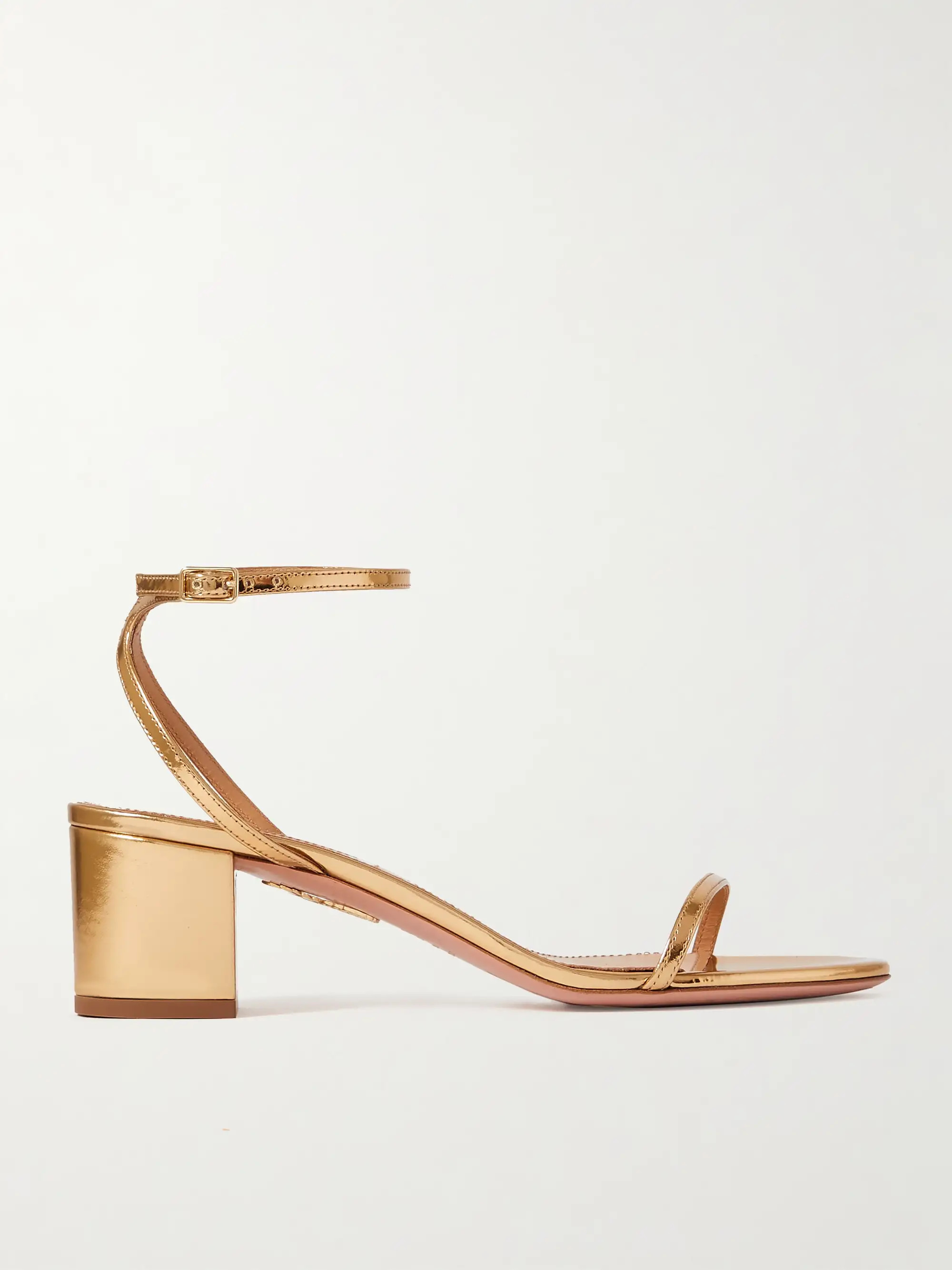 Olie 50 metallic leather sandals | NET-A-PORTER (UK & EU)