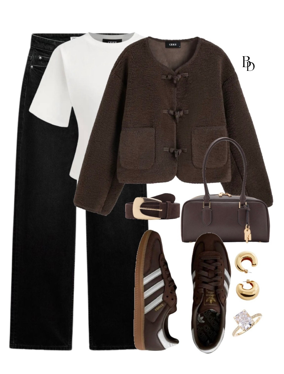 Black & Brown look!! 

#LTKootd #LTKValentine #LTKgrwm