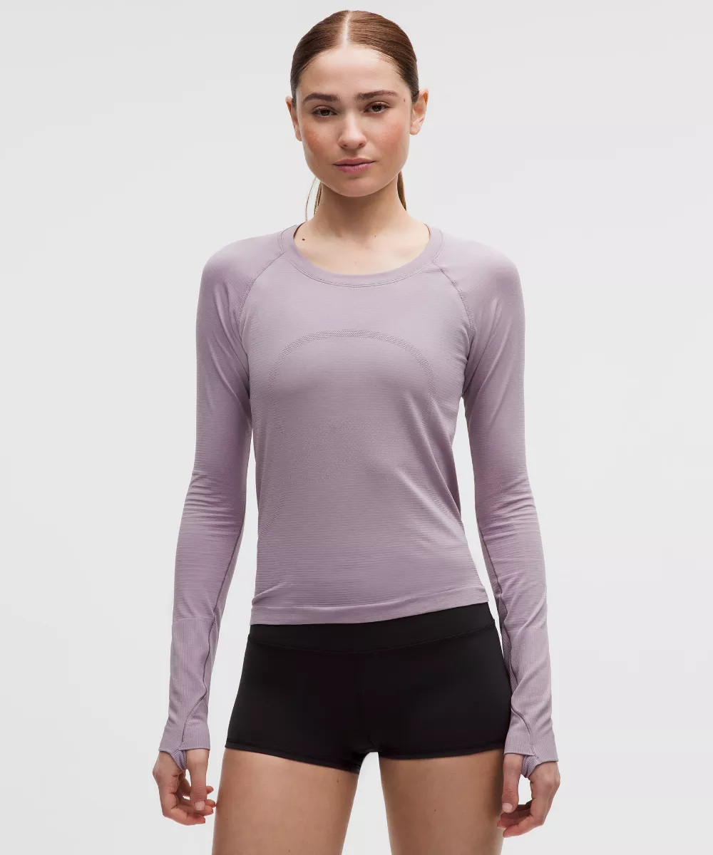 Swiftly Tech Long-Sleeve Shirt 2.0   Waist Length | lululemon (AU)