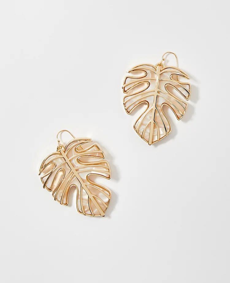 Leaf Drop Earrings | Ann Taylor | Ann Taylor (US)