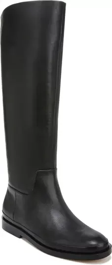 Sam Edelman Drina Ath Leather Athletic Fit Knee-high Boots in