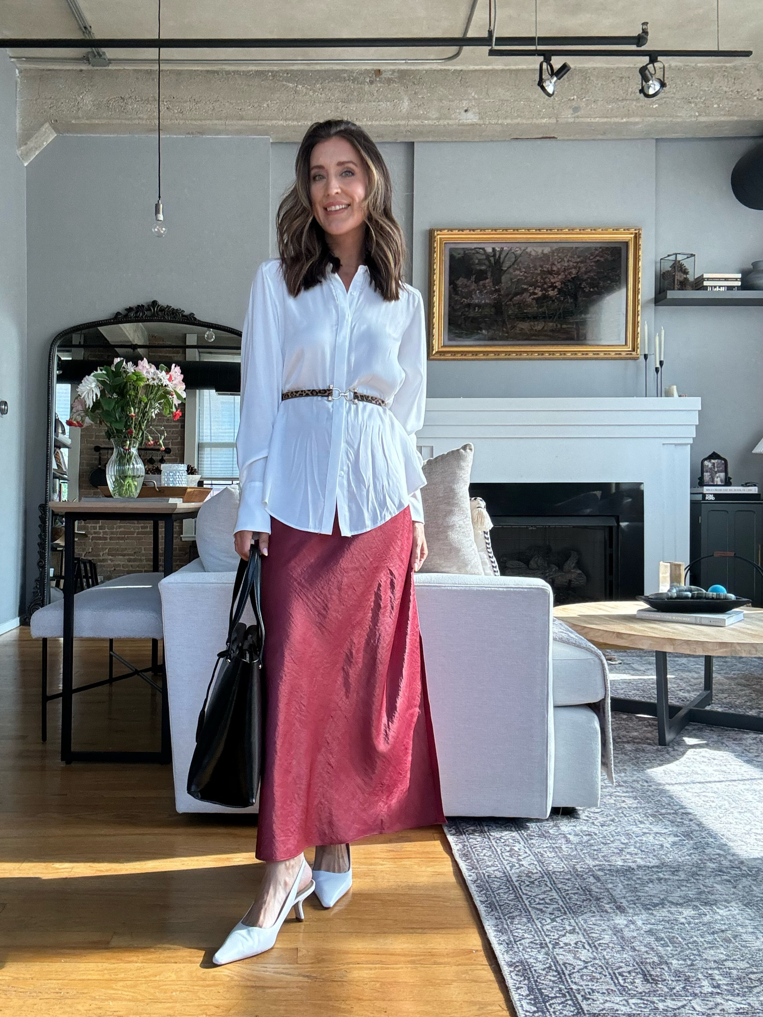 Fall workwear capsule wardrobe- size down in the skirt! 

#LTKWorkwear #LTKFallSale #LTKSeasonal