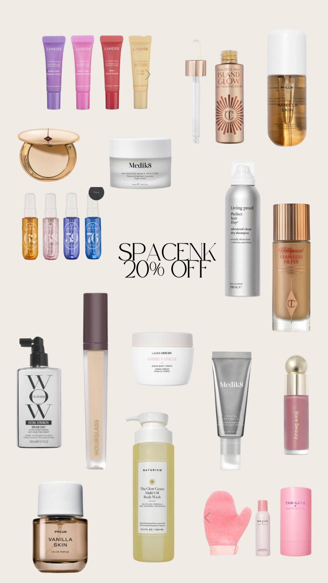 Space nk 20% off 👌

#LTKuk #LTKsale #LTKbeauty