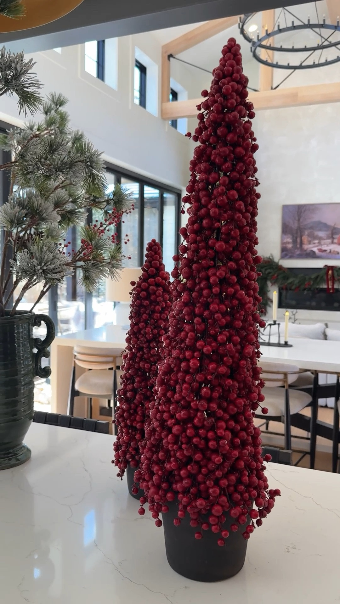 This has been my favorite Christmas decor so far! The red is gorgeous. Christmas details linked below.

#LTKHoliday #LTKSeasonal #LTKHome