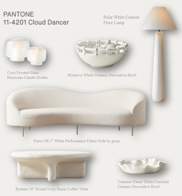 Cloud Dancer x CB2 - Pantone Color of the Year 2026 

 #LTKGiftGuide #LTKHome #LTKSaleAlert