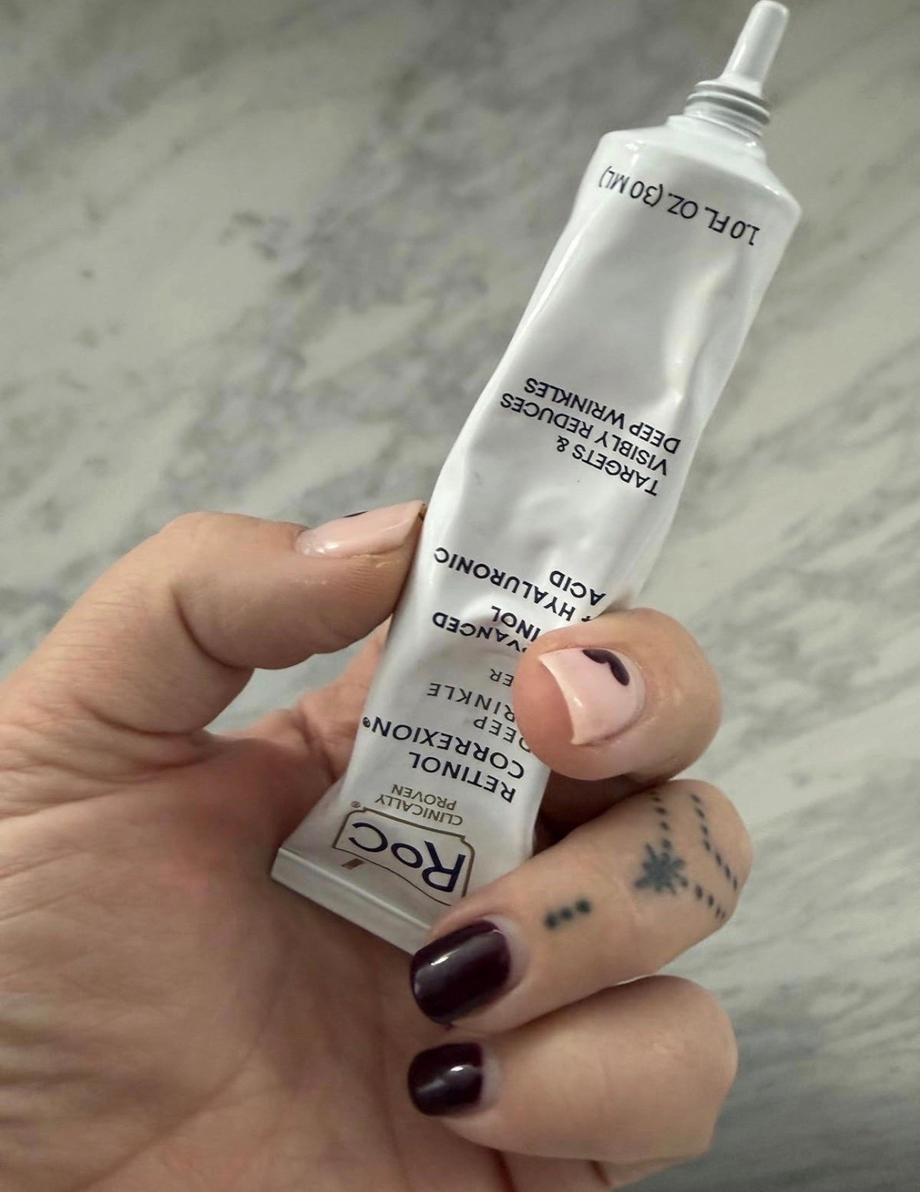 My secret to a youthful glow: RoC Anti-Aging Cream. It works wonders on dark circles and wrinkles!

#LTKOver40 #LTKselfcare #LTKBeauty