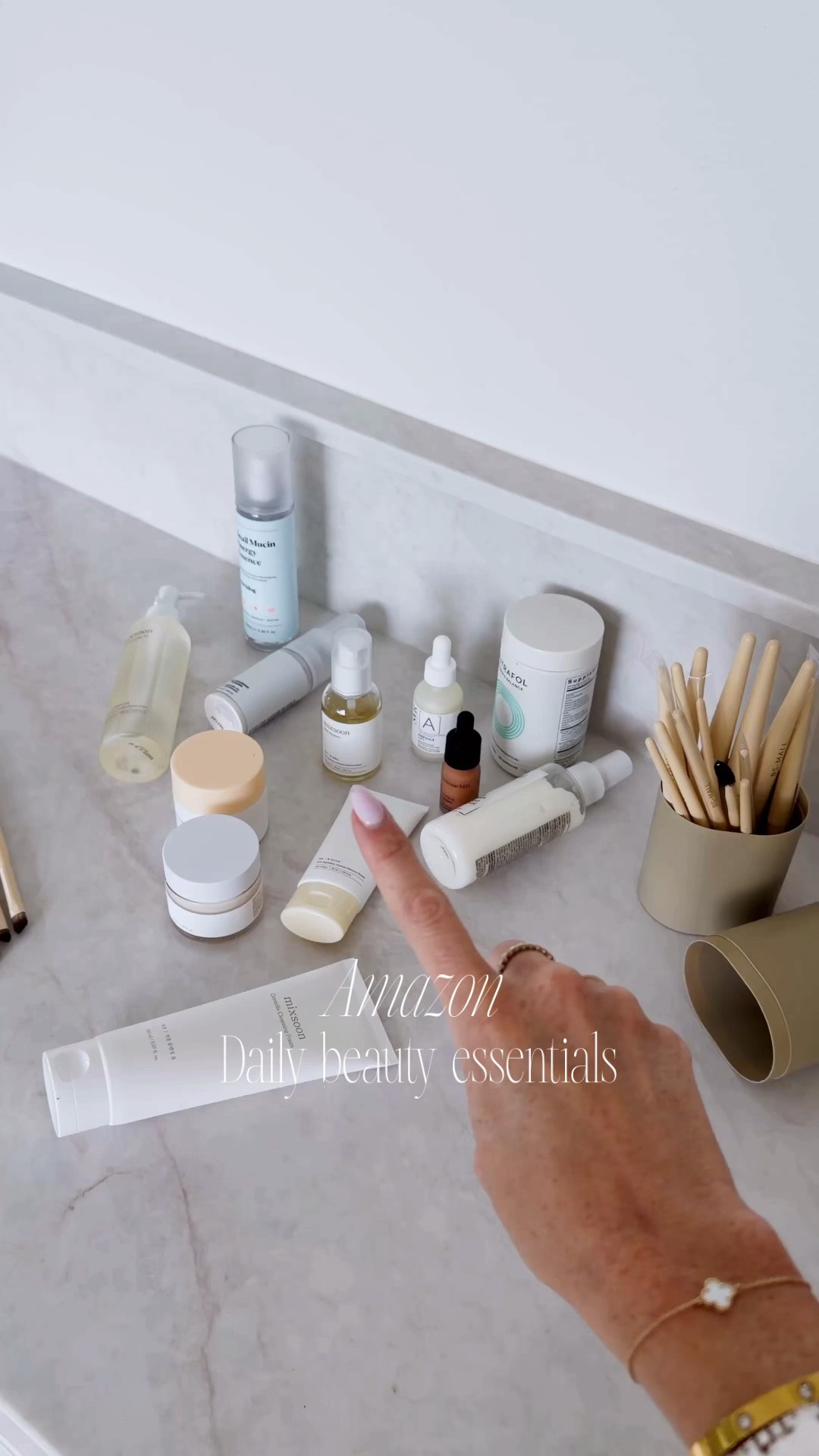 Daily beauty essentials and how I keep them organized!

#LTKgrwm #LTKdayinmylife #LTKBeauty