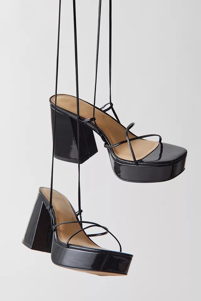 UO Pacific Strappy Platform Heel | Urban Outfitters (US and RoW)