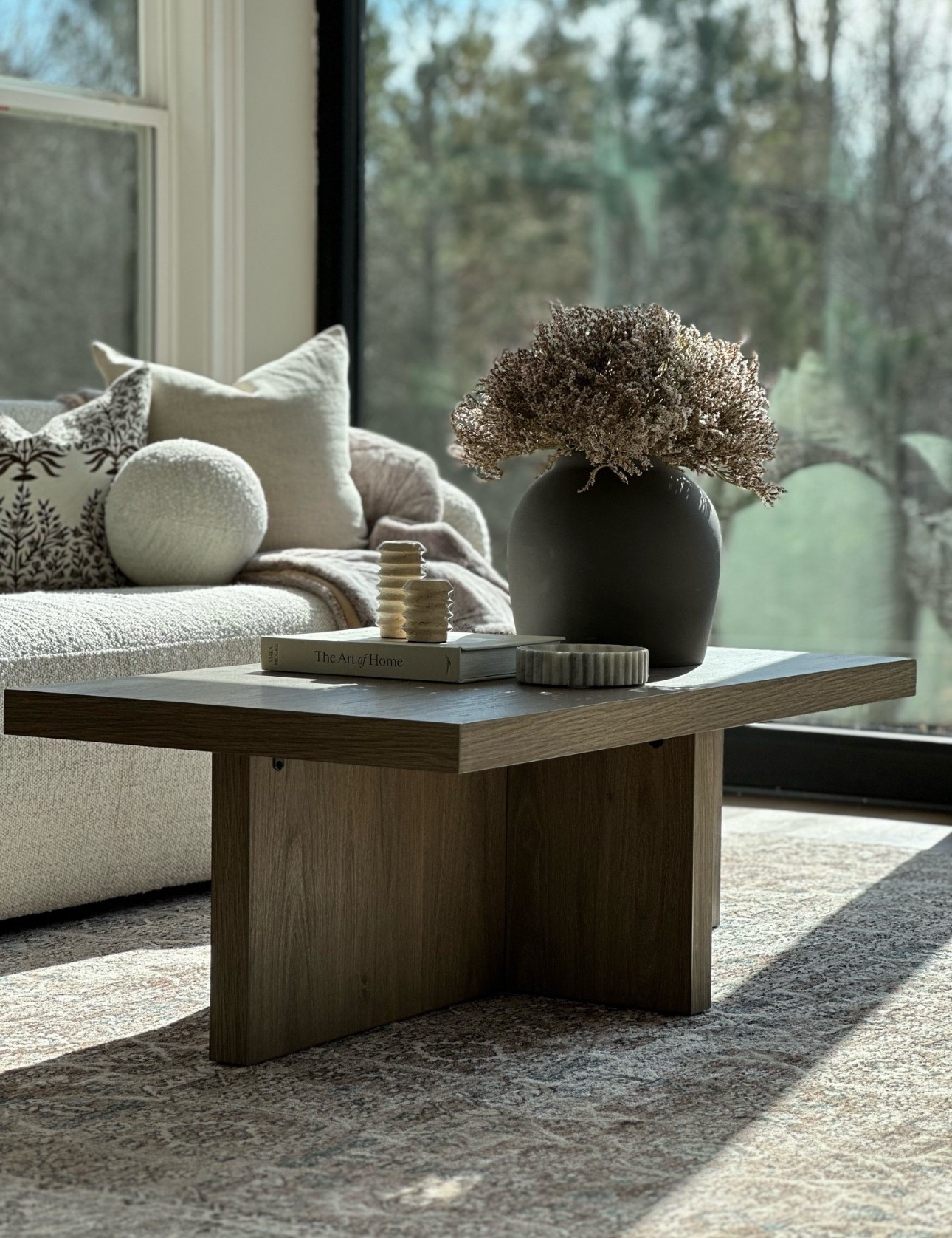 Cozy, neutral, and effortlessly stylish—creating a warm and inviting living space with natural textures and earthy tones.


neutral home decor, cozy living room, organic modern design, earthy tones, minimalist coffee table styling, warm interior aesthetic, textured pillows, dried floral arrangement, natural light home, modern rustic decor

#LTKSpringSale #LTKSeasonal #LTKSaleAlert