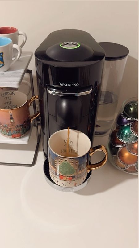 Just saw that our Nespresso machine is on major sale at Target. Also linking up some of my favorite holiday mugs from Anthropologie. 

#LTKHoliday #LTKsalealert #LTKSeasonal