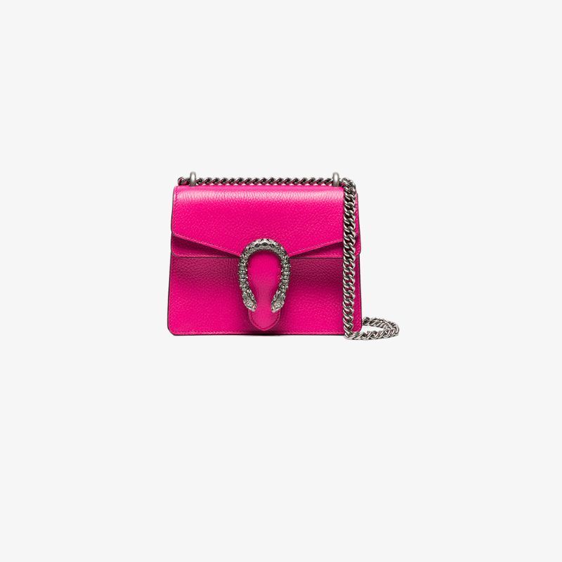 Gucci pink Dionysus small shoulder bag | Browns Fashion