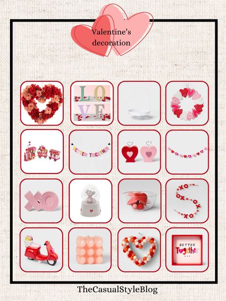 Target valentines decorations 



#LTKfindsunder50 #LTKhome #LTKSeasonal