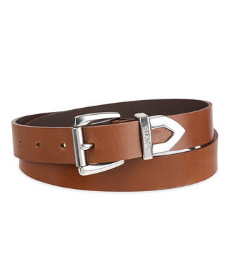 Levi's Women's Western Metal Tip End Leather Pant Belt - Macy's | Macy's