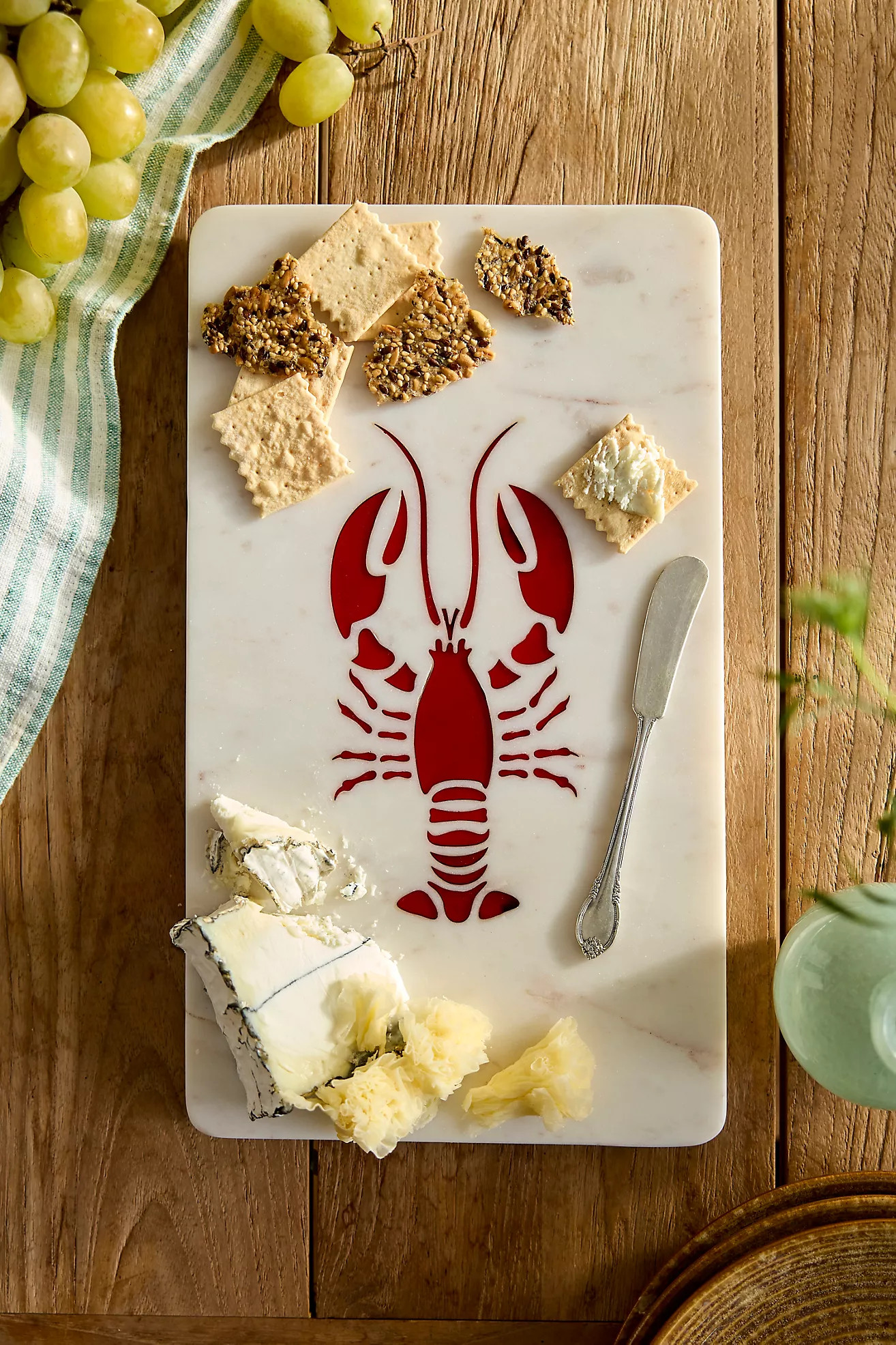 Marble Icon Cheese Board, Lobster | Anthropologie (US)