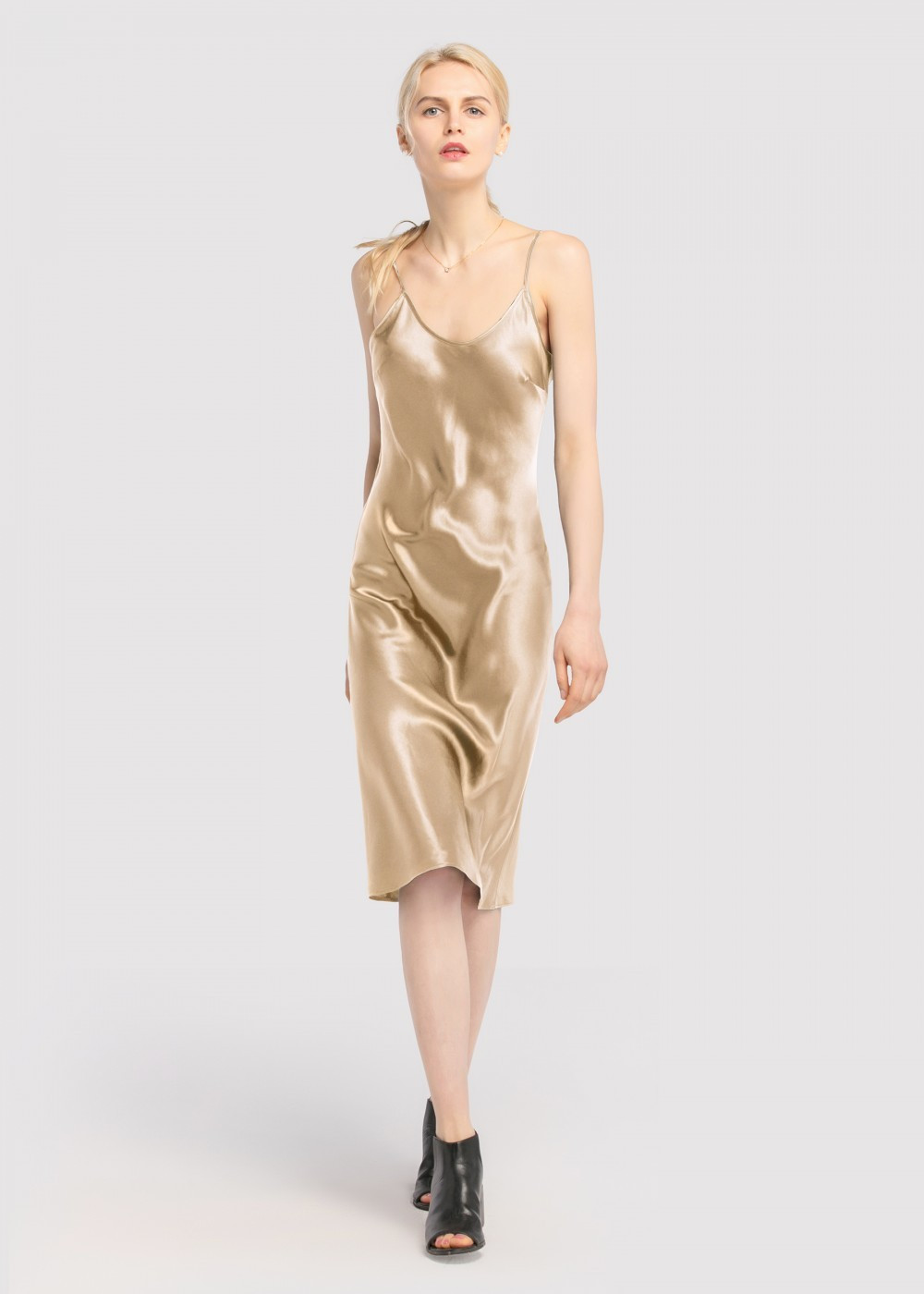 For All Occasions in Silk Cami Dress | LilySilk