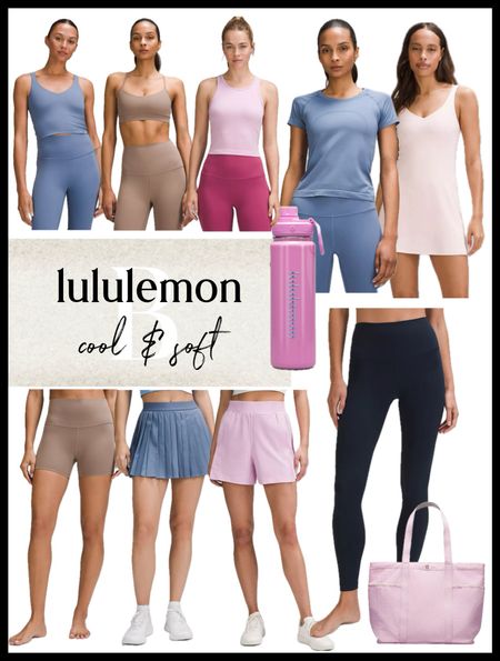 Cool & Soft colors from Lululemon. 💜 In line with the summer season palette. 


#LTKFitness #LTKSeasonal #LTKFindsUnder100