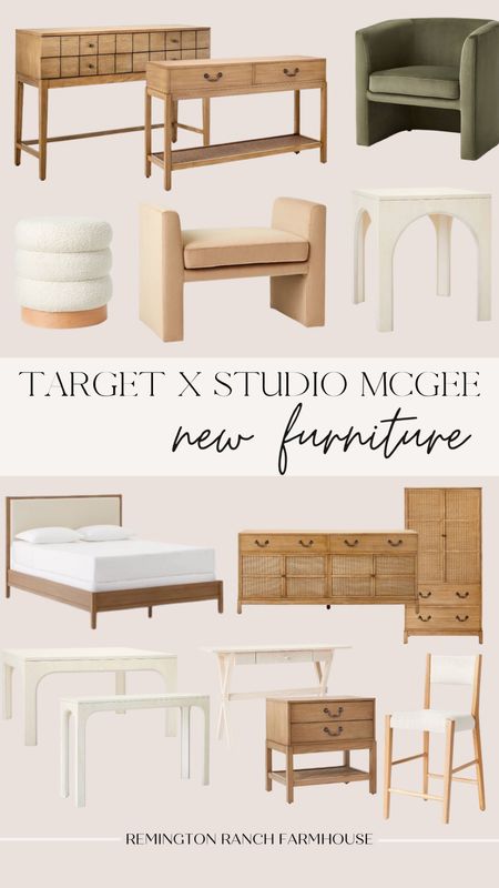 Target x Studio McGee New Furniture - Target home decor 

#LTKhome
