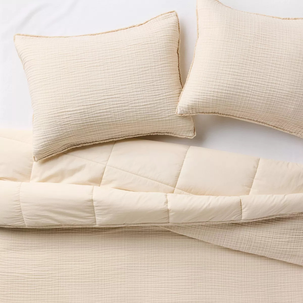 Textured Chambray Comforter & Sham Set - Casaluna™ | Target