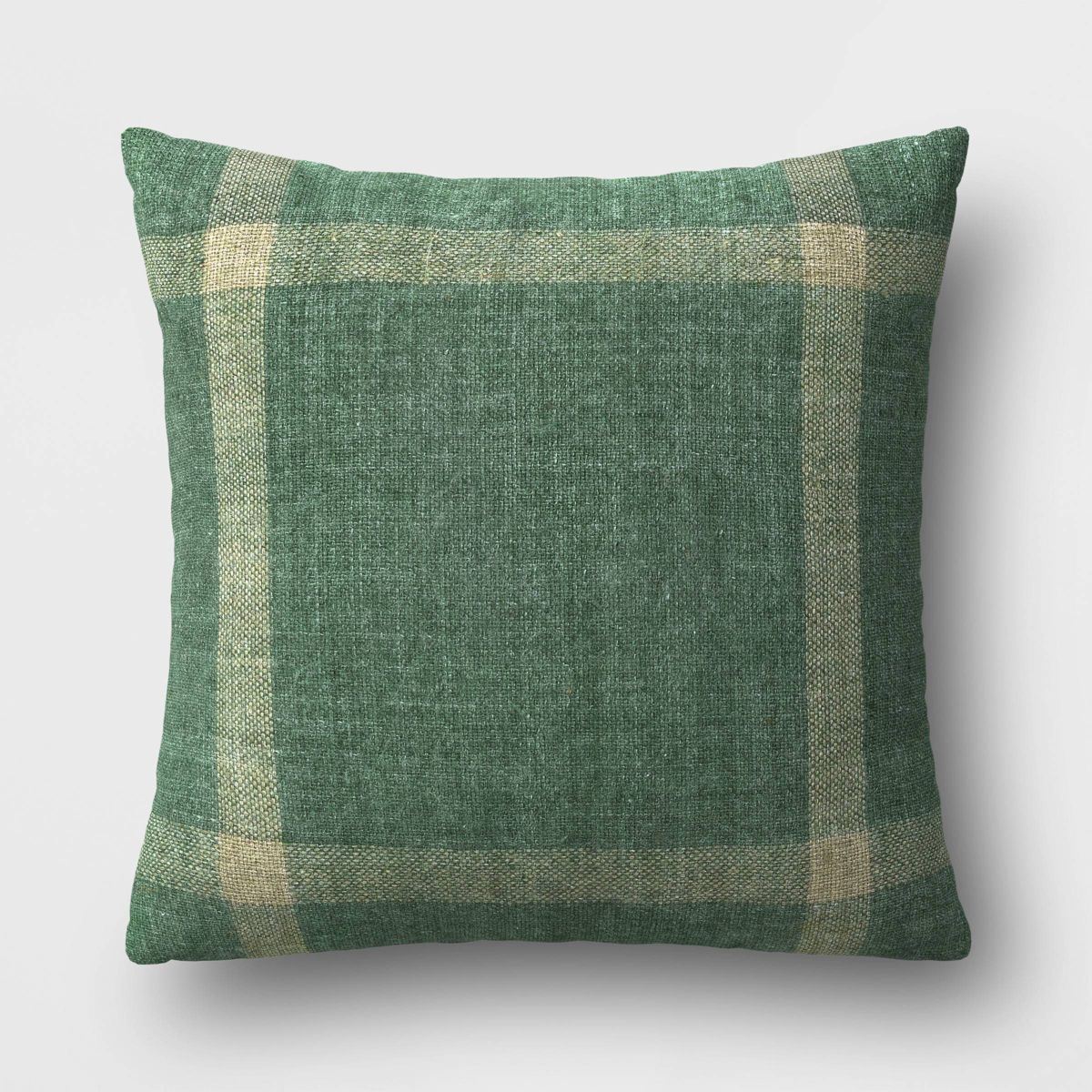 Oversized Woven Plaid Square Throw Pillow - Threshold™ | Target