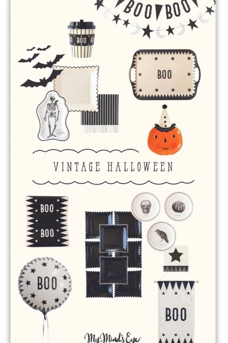 What’s better than a black and white theme for a Halloween party this fun yet vintage theme is perfect for any age! 

#LTKHalloween #LTKSeasonal #LTKHoliday