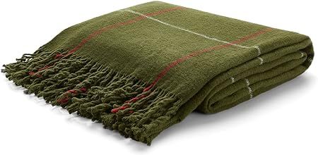 Amazon.com: Arus Highlands Collection Tartan Plaid Design Throw Blanket, 60 by 80 Inches, Olive :... | Amazon (US)