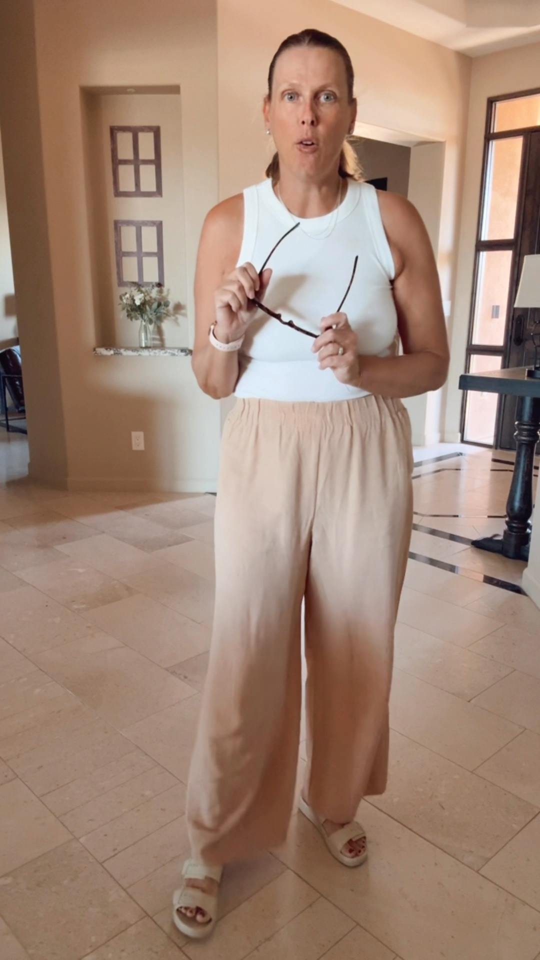 Effortless casual outfit

Casual Spring outfit, effortless look, linen pant outfit, vacation outfit, white tank outfit 

#LTKOver40 #LTKootd #LTKSpringSale