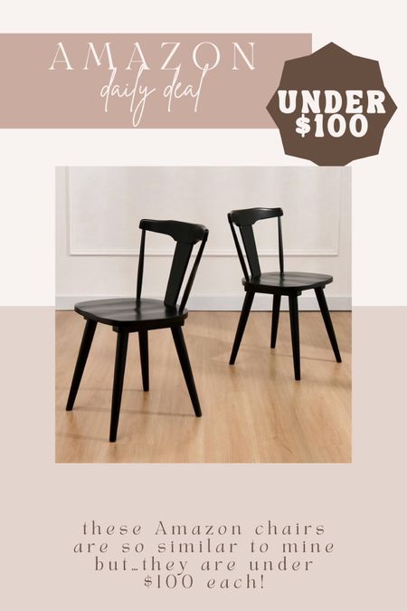 These Amazon dining chairs are nearly identical to mine! These are under $100 each! Mine are linked here too and have a $30 off coupon

#LTKhome #LTKSeasonal #LTKsalealert