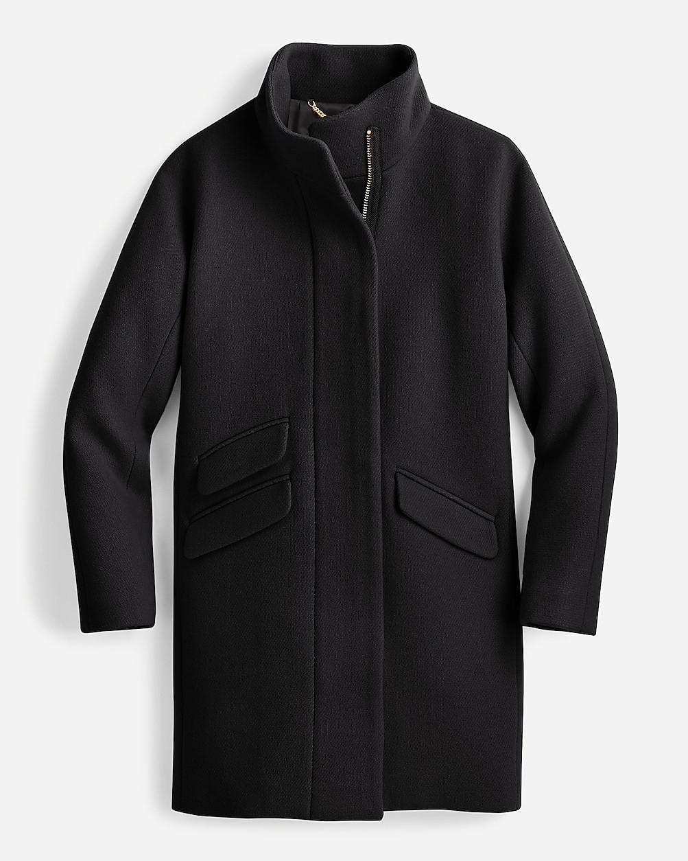 Cocoon coat in Italian stadium-cloth wool blend | J. Crew US