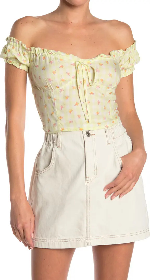 ABOUND Off-the-Shoulder Floral Print Top | Nordstromrack | Nordstrom Rack