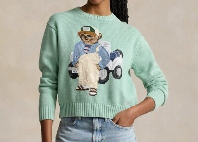 Polo Ralph Lauren Bear Cotton Sweater  | eBay | eBay US