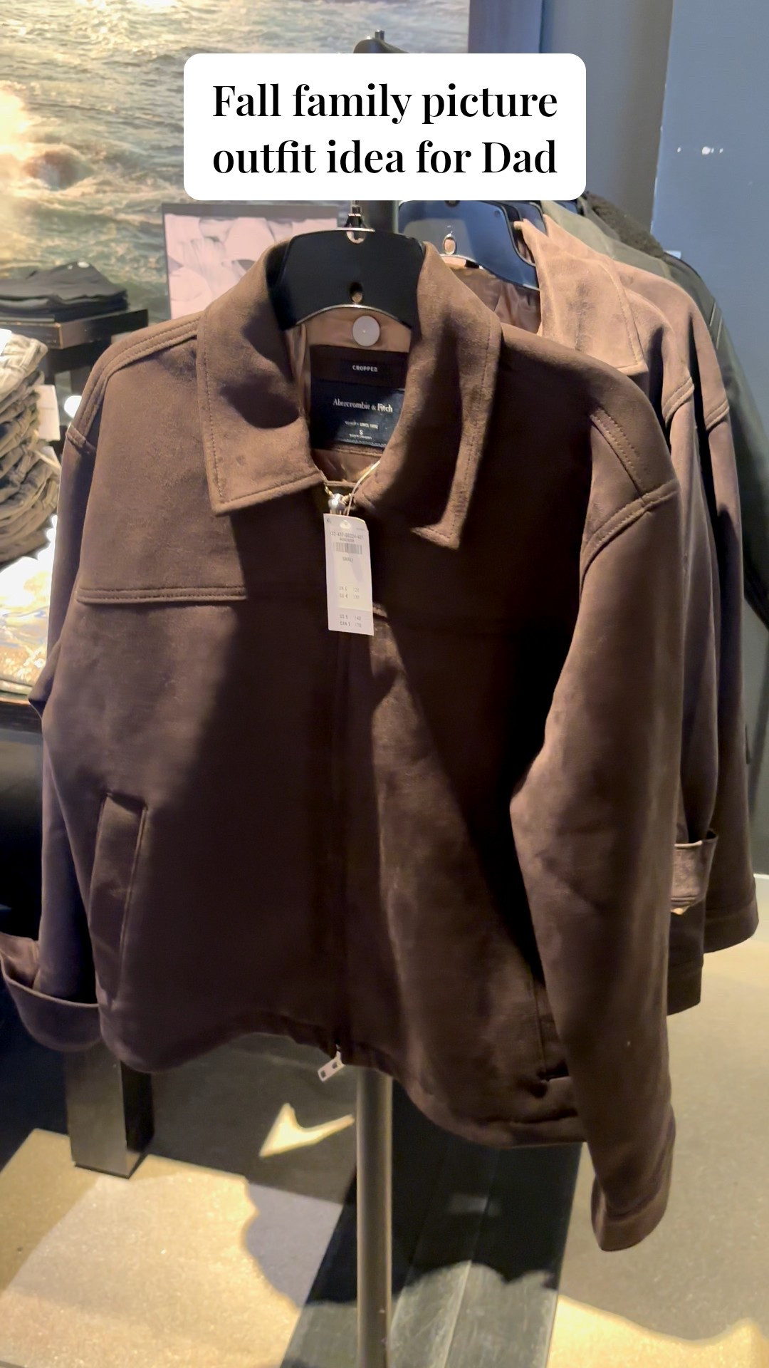 An easy fall family picture outfit idea from Abercrombie is to pair this suede jacket with a neutral chino or pant, loafers or chukka boots and a sweater for a stylish outfit for dad. 

Men's fall style - fall jacket - Abercrombie - family pictures 

#LTKMens #LTKStyleTip #LTKFamily